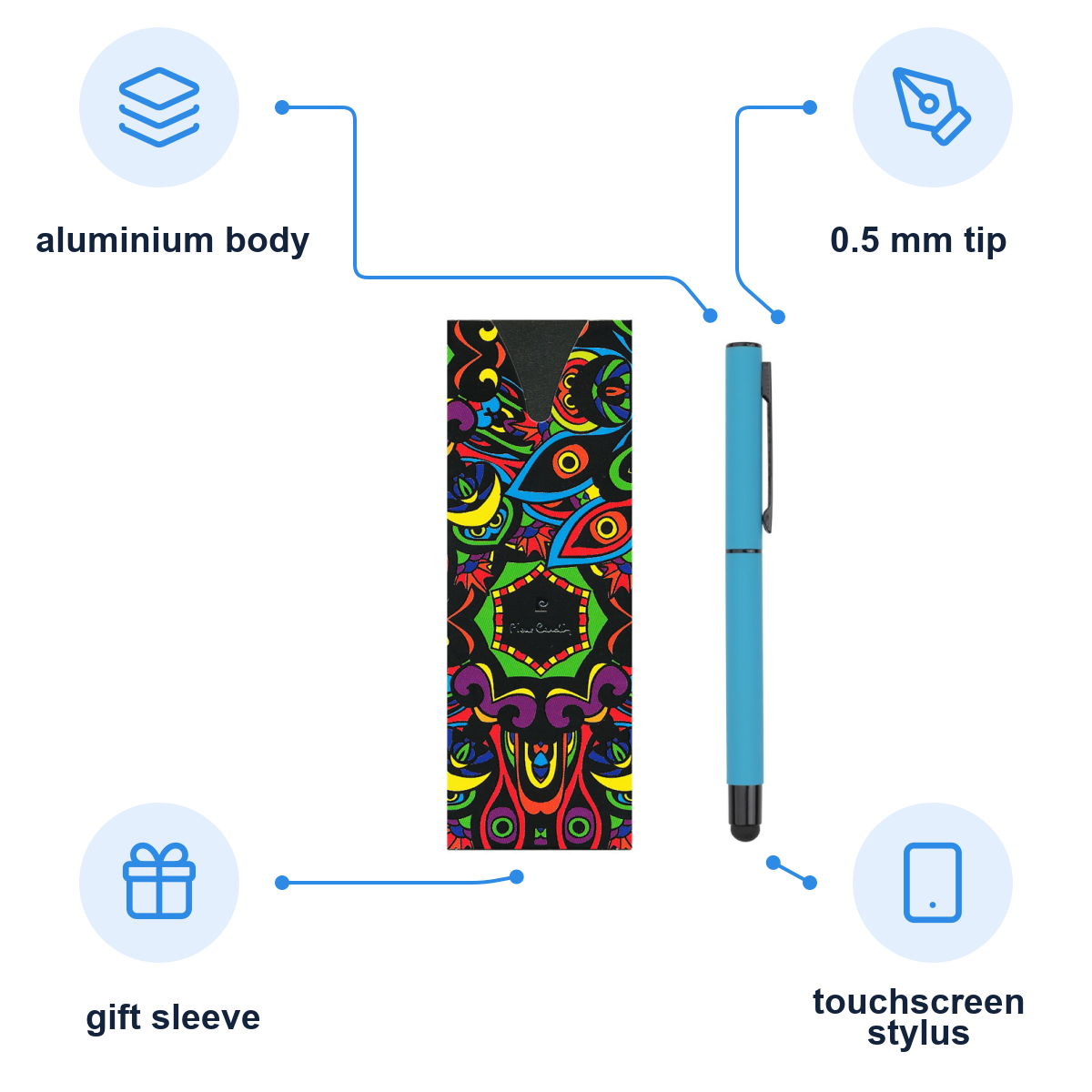Pierre Cardin product infographic – B0300605IP3